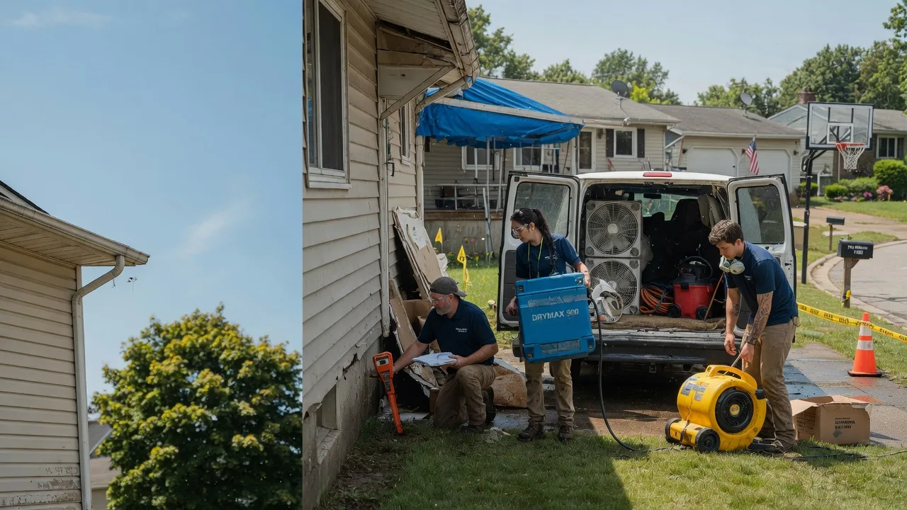 Ceiling Leak Cleanup in Atglen, PA near me